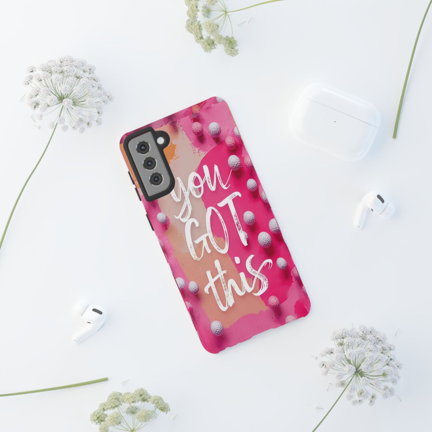 "You got This" (golf edition) Mobile Phone Case (pink)