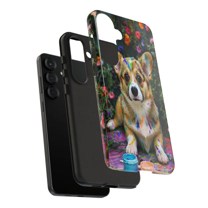 "Paint It Corgi" Mobile Phone Case