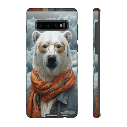 "Urban Zen Polar Bear" Mobile Phone Case