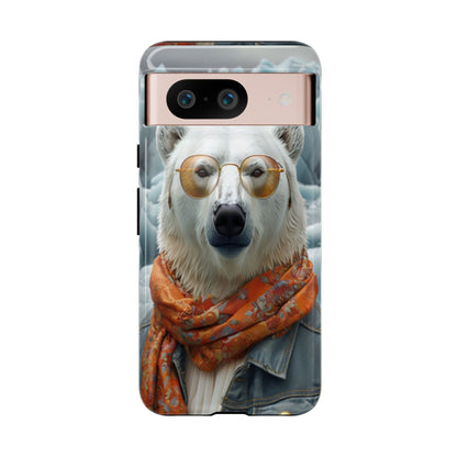 "Urban Zen Polar Bear" Mobile Phone Case