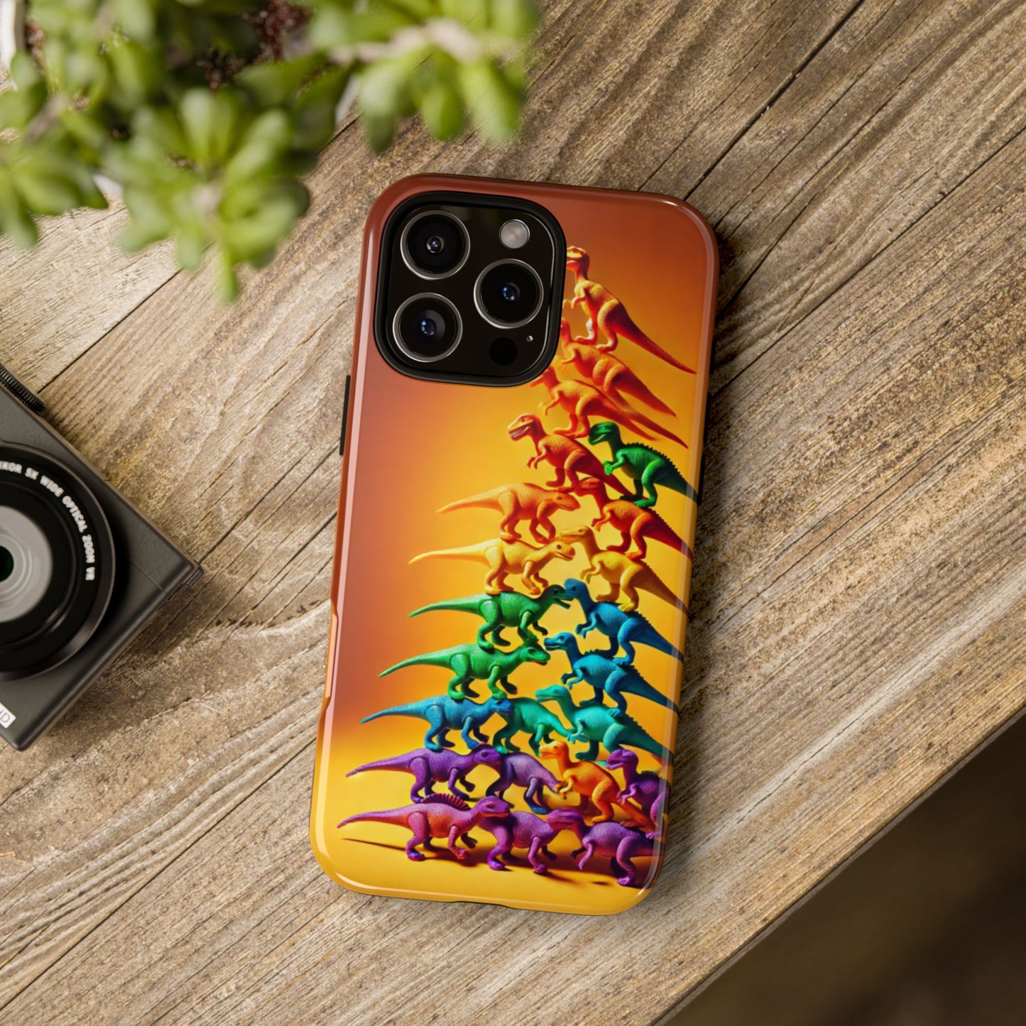 "Jurassic Glow-Up" Mobile Phone Case