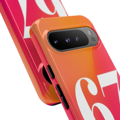 "67" Mobile Phone Case