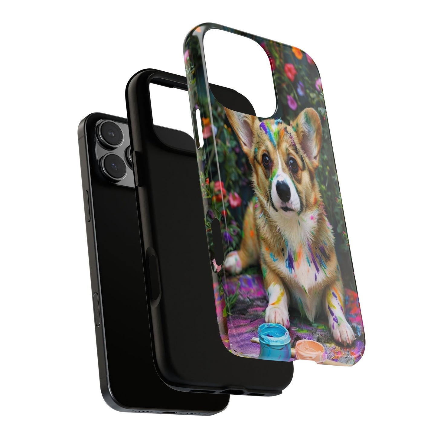 "Paint It Corgi" Mobile Phone Case