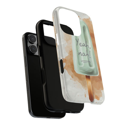 "Yeah, nah! Iceblock" Mobile Phone Case