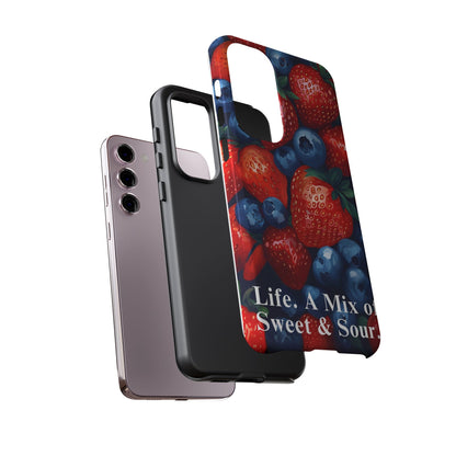 "Life. A Mix of Sweet and Sour" Mobile Phone Case