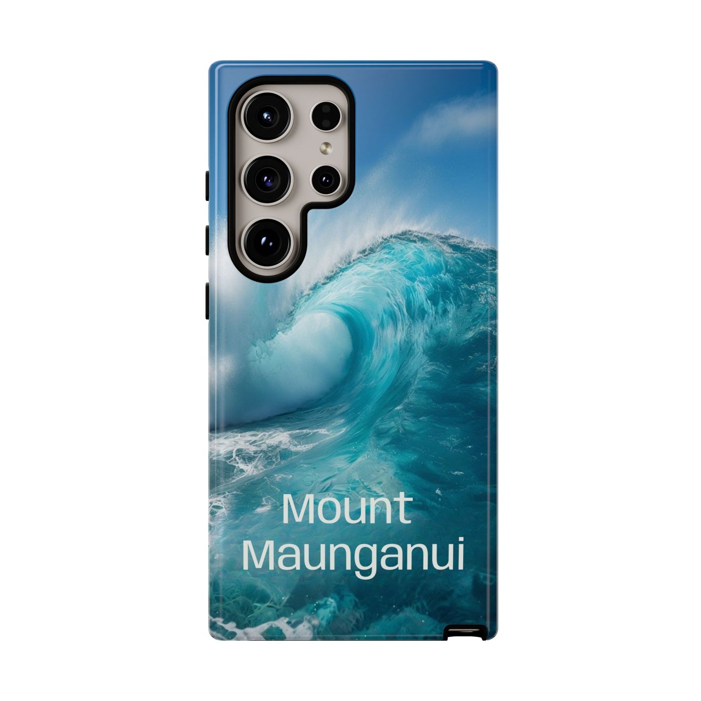"Mount Maunganui" Mobile Phone Case (green)