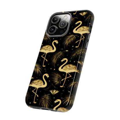 "Gold Flamingo" Mobile Phone Case