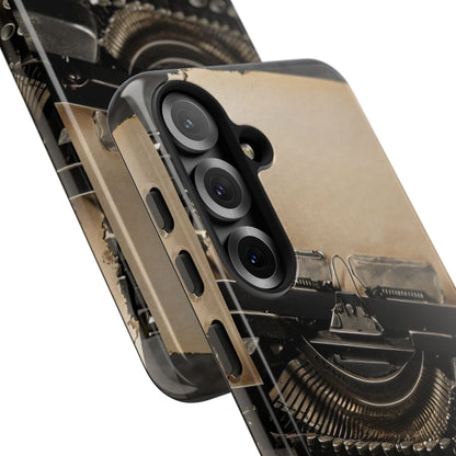 "Fade in. A Writer at the Cusp of Genius" Mobile Phone Case