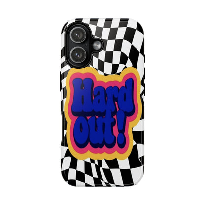 "Hard Out" Mobile Phone Case (blue)