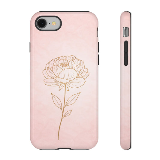 "Blush Peony" Mobile Phone Case