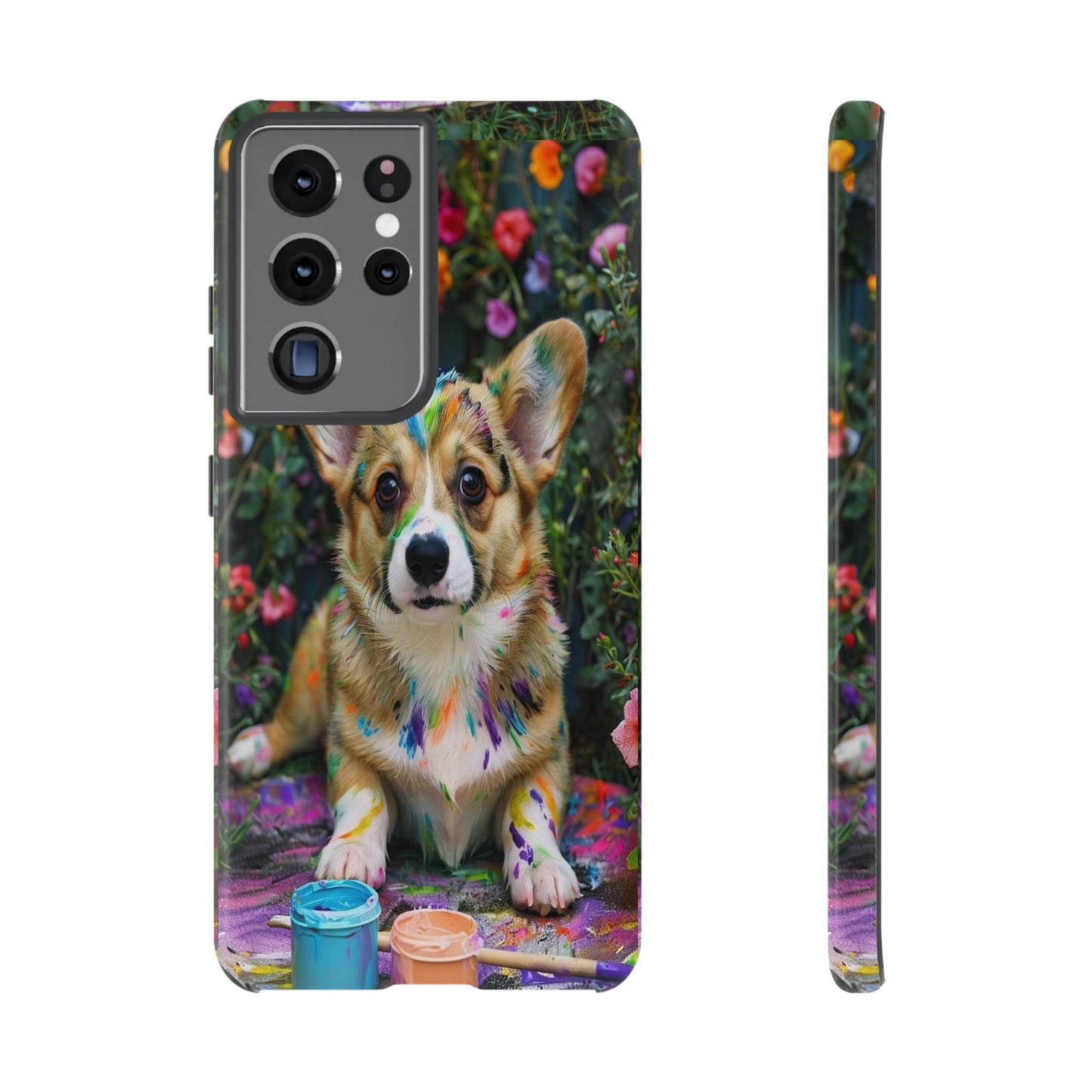 "Paint It Corgi" Mobile Phone Case
