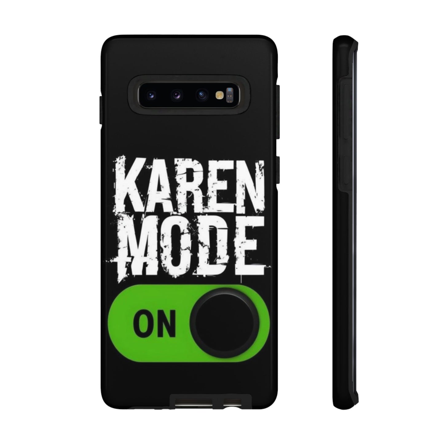 "Karen Mode On" Mobile Phone Case (green)