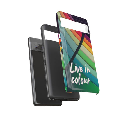 "Live in Colour" Mobile Phone Case