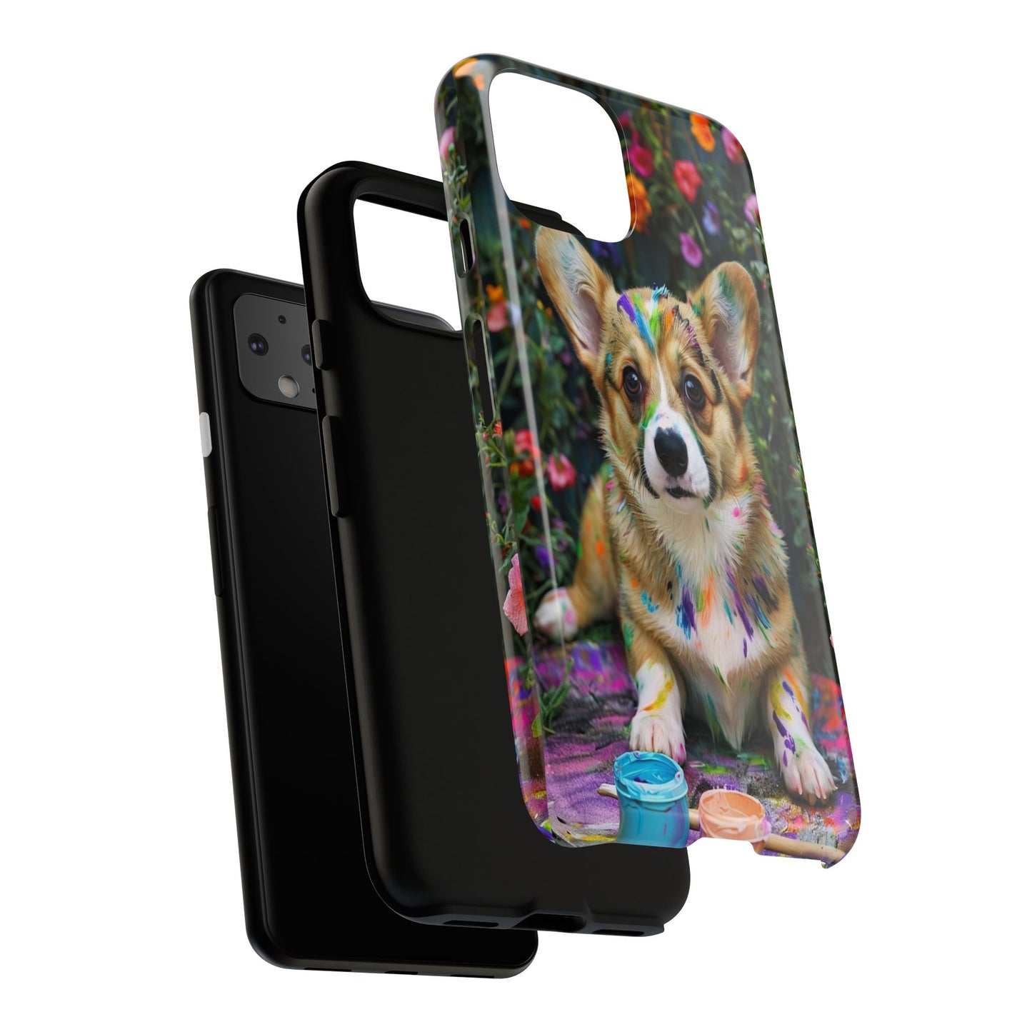 "Paint It Corgi" Mobile Phone Case