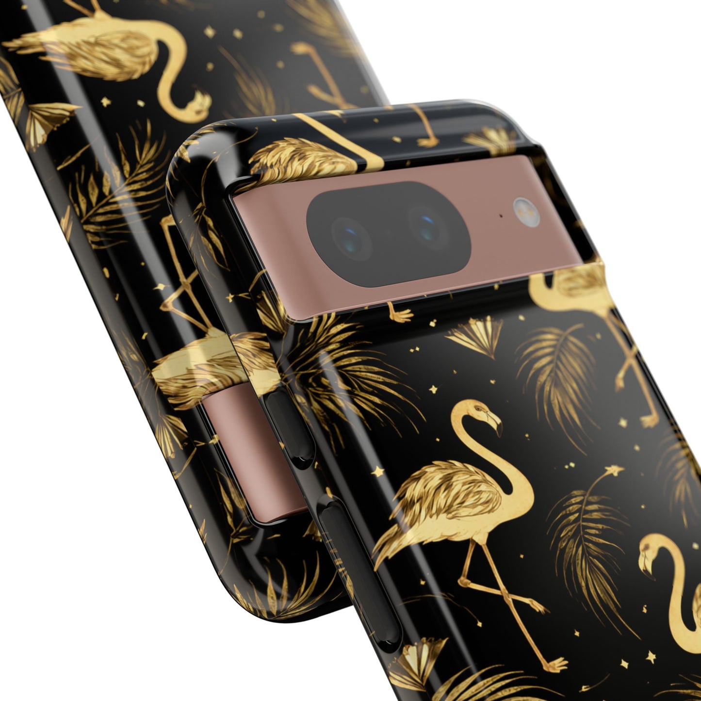 "Gold Flamingo" Mobile Phone Case