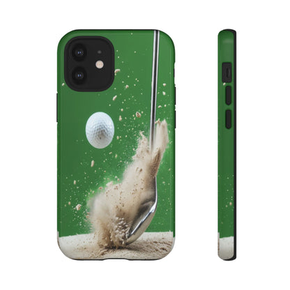 "Bunker Shot" Mobile Phone Case (light green)