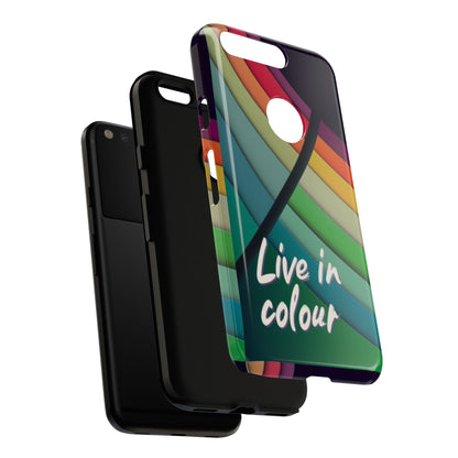 "Live in Colour" Mobile Phone Case