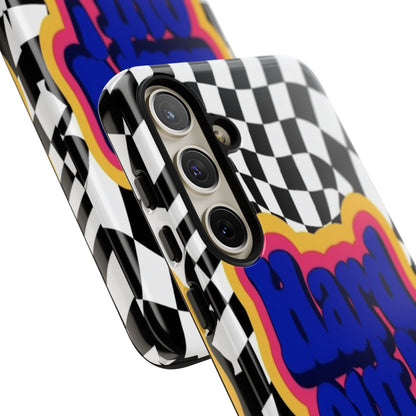 "Hard Out" Mobile Phone Case (blue)