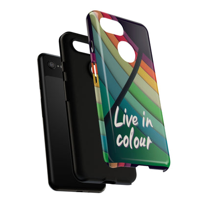 "Live in Colour" Mobile Phone Case