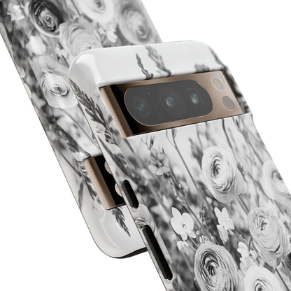 "Monochrome Muse" Mobile Phone Case