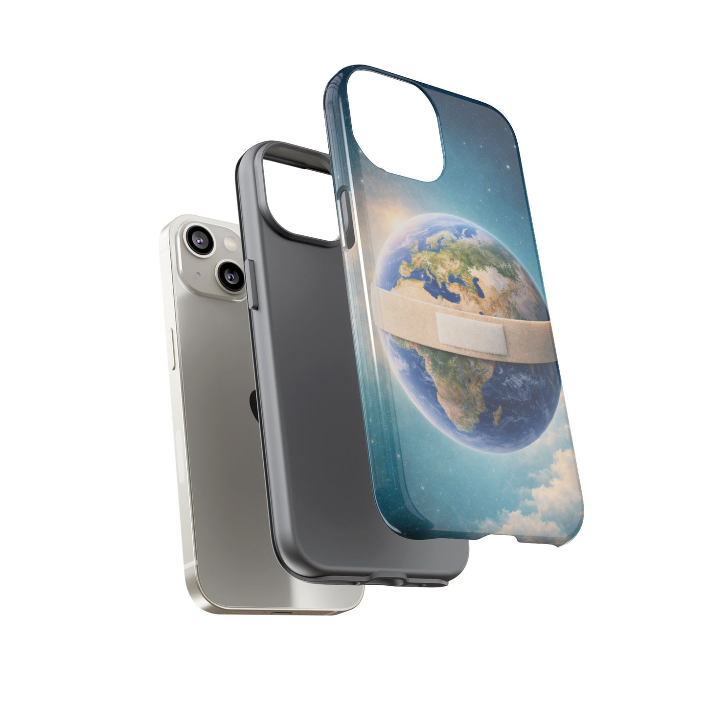 Earth Band Tough Case — Protective Planet Phone Case with Global Design