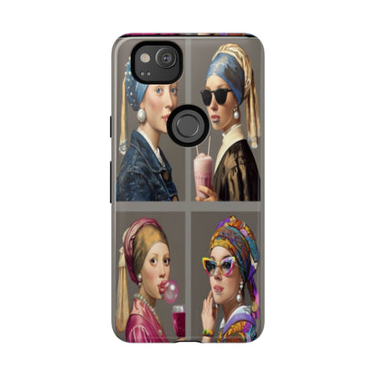 "Girls with Pearls" Mobile Phone Case