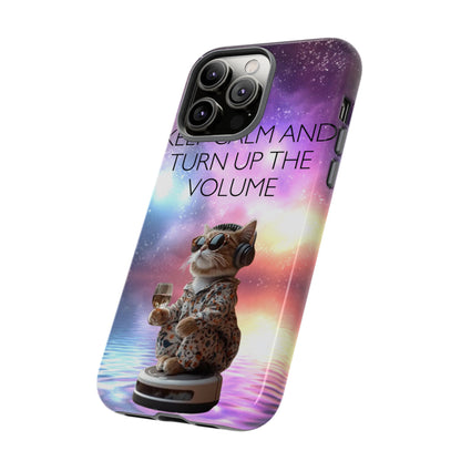 "Keep calm and turn up the Volume" Mobile Phone Case (mix)