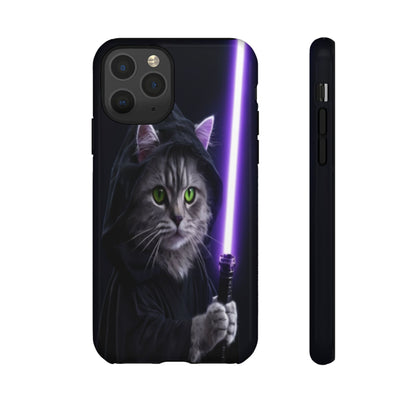 "Jedi Whisker" Mobile Phone Case (purple)