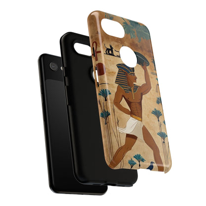 "Tutankhaman Takes the Pass" Mobile Phone Case