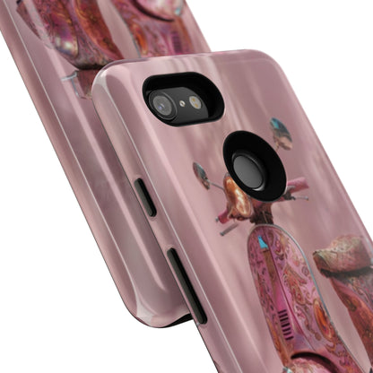 "I believe in Pink - Audrey Hepburn" Mobile Phone Case