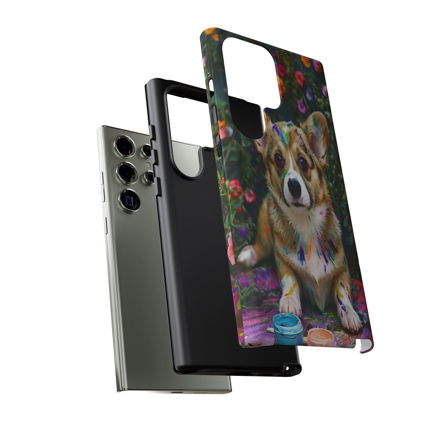 "Paint It Corgi" Mobile Phone Case