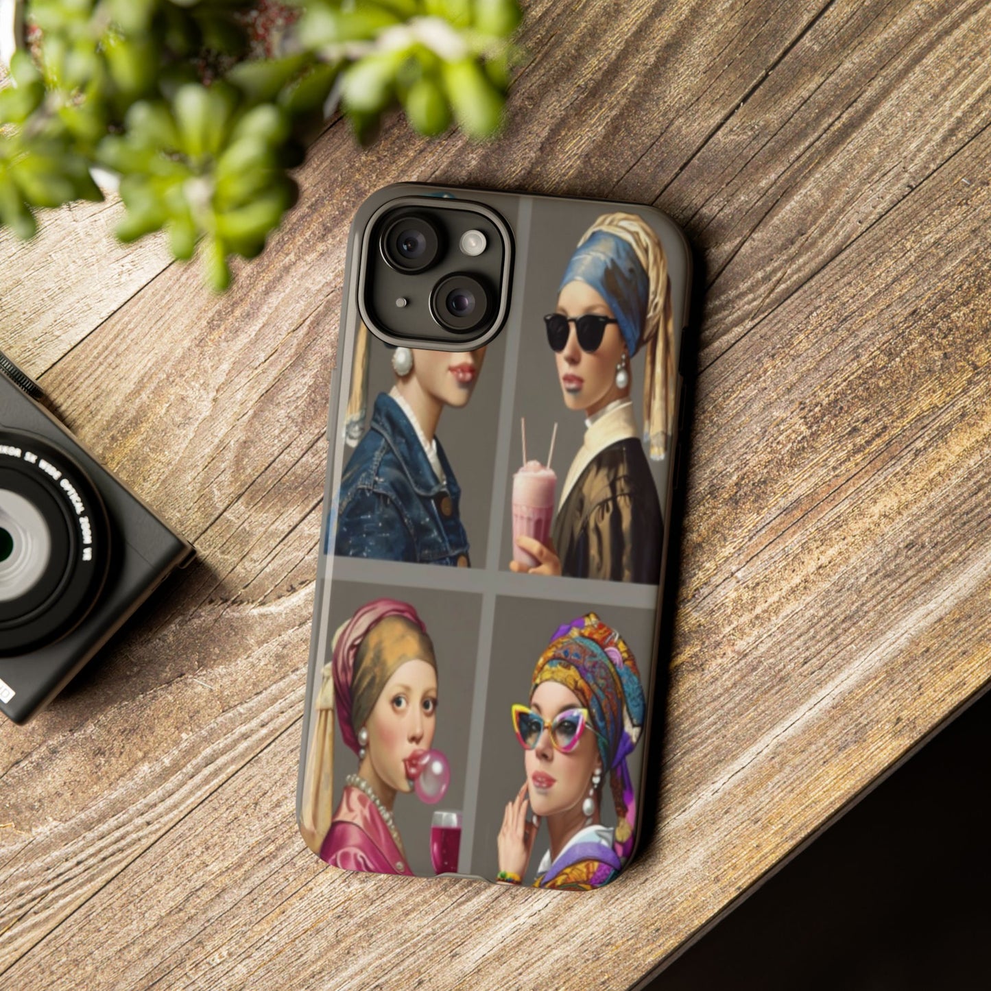"Girls with Pearls" Mobile Phone Case