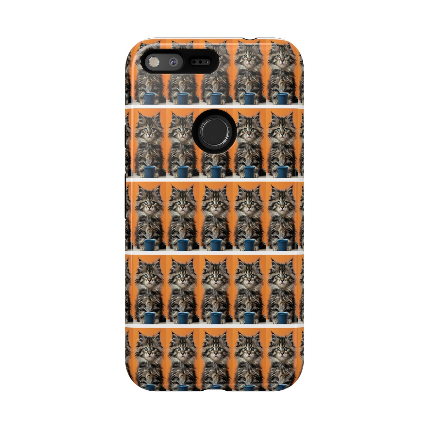 "Bad Hair, Good Coffee - we all need balance" Mobile Phone Case