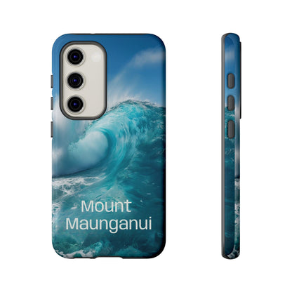 "Mount Maunganui" Mobile Phone Case (green)