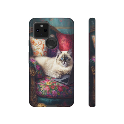"Purr-sian Productivity" Mobile Phone Case