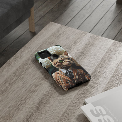 "The Feline Aristocrat" Mobile Phone Case