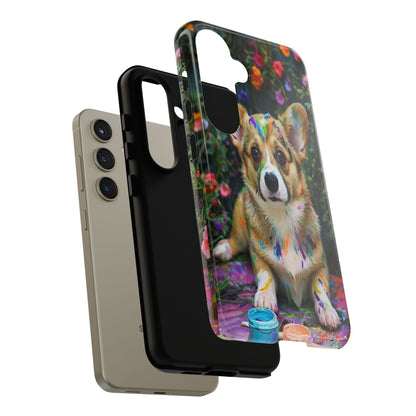 "Paint It Corgi" Mobile Phone Case