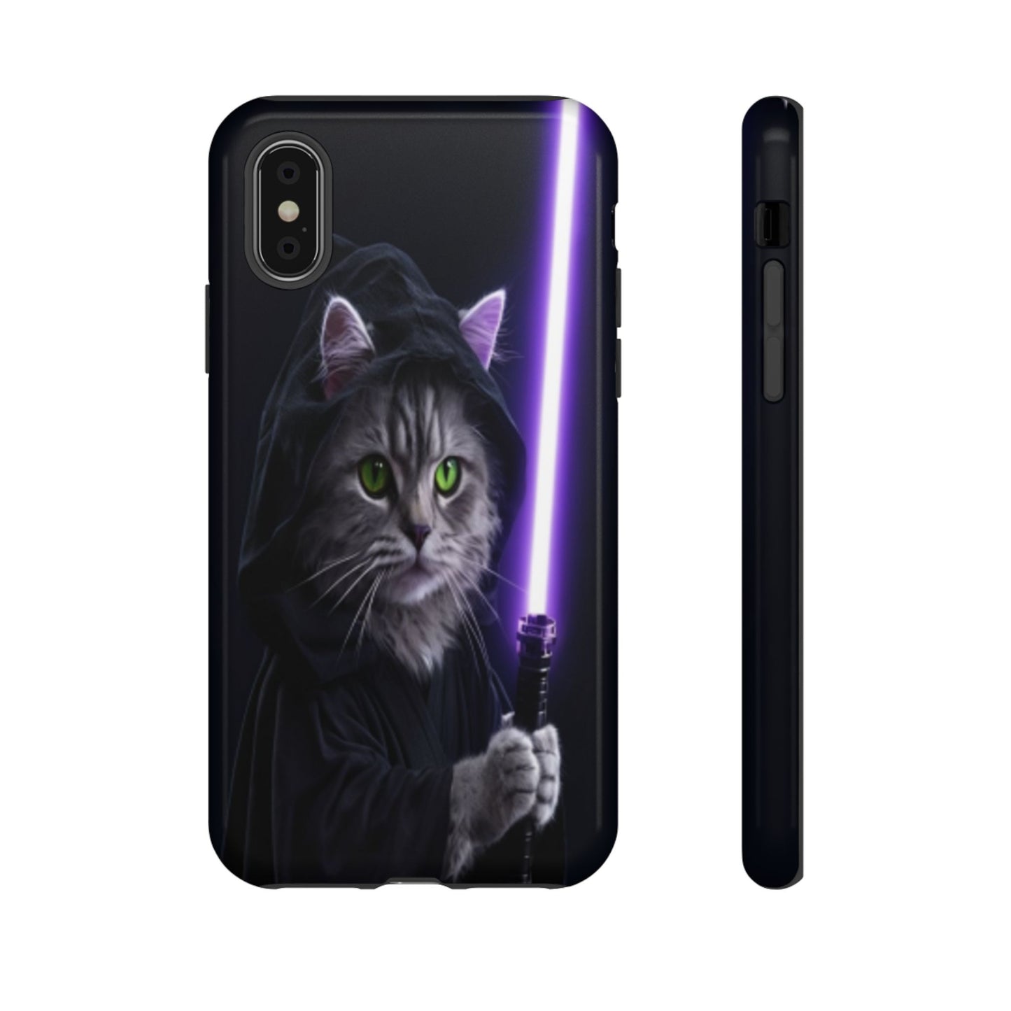 "Jedi Whisker" Mobile Phone Case (purple)
