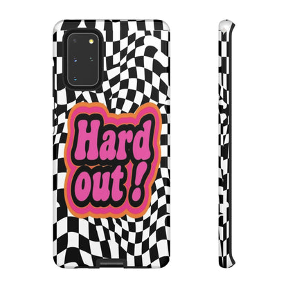 "Hard Out" Mobile Phone Case (pink)