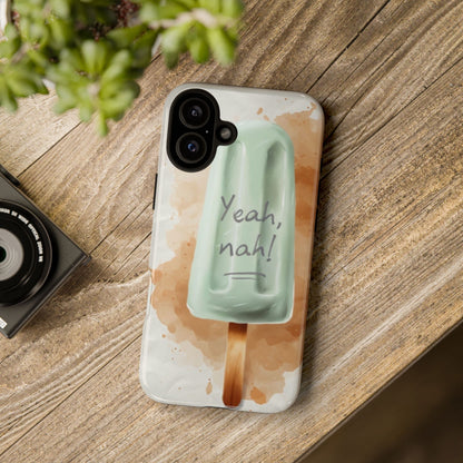 "Yeah, nah! Iceblock" Mobile Phone Case