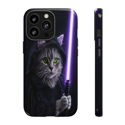 "Jedi Whisker" Mobile Phone Case (purple)
