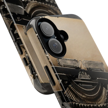 "Fade in. A Writer at the Cusp of Genius" Mobile Phone Case