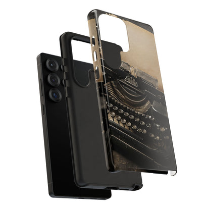 "Fade in. A Writer at the Cusp of Genius" Mobile Phone Case