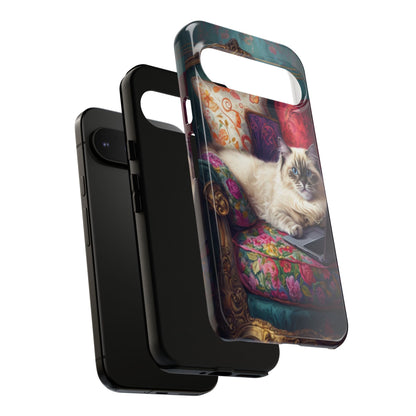 "Purr-sian Productivity" Mobile Phone Case