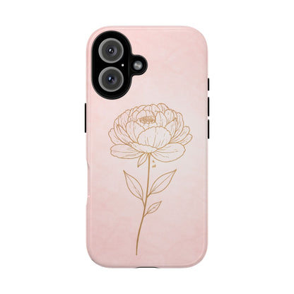"Blush Peony" Mobile Phone Case