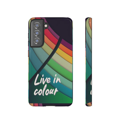 "Live in Colour" Mobile Phone Case