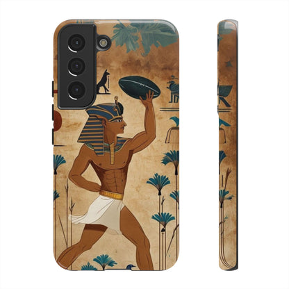 "Tutankhaman Takes the Pass" Mobile Phone Case