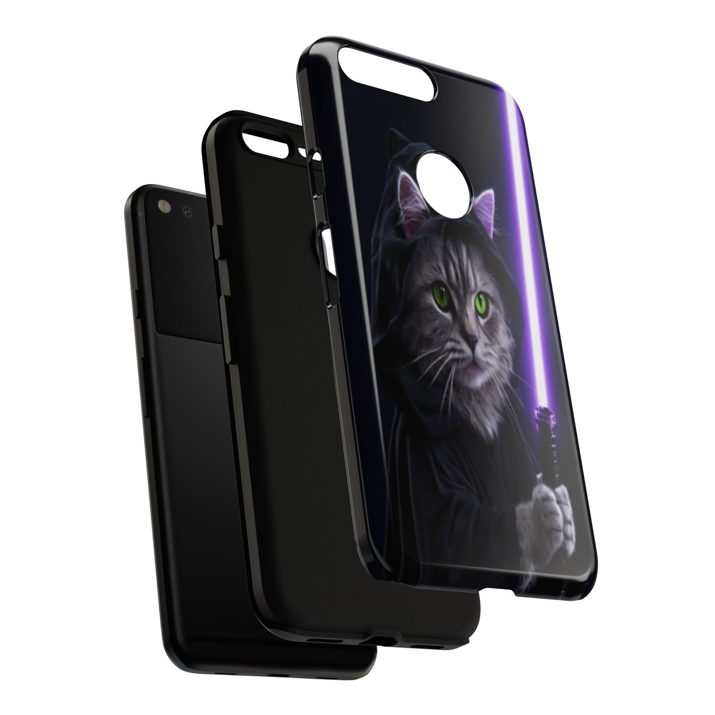"Jedi Whisker" Mobile Phone Case (purple)