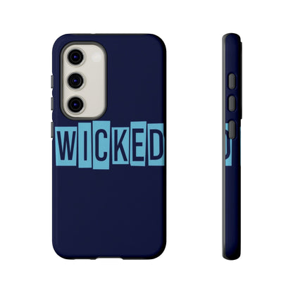 "Wicked" Mobile Phone Case (blue)