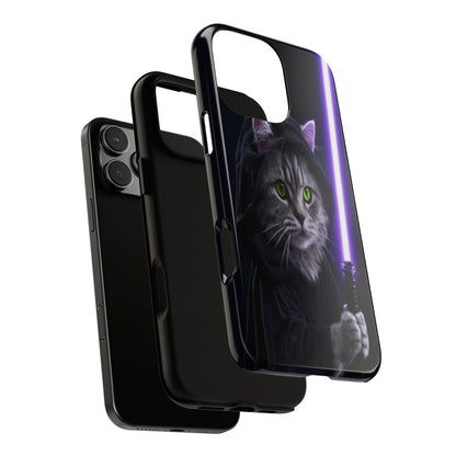 "Jedi Whisker" Mobile Phone Case (purple)